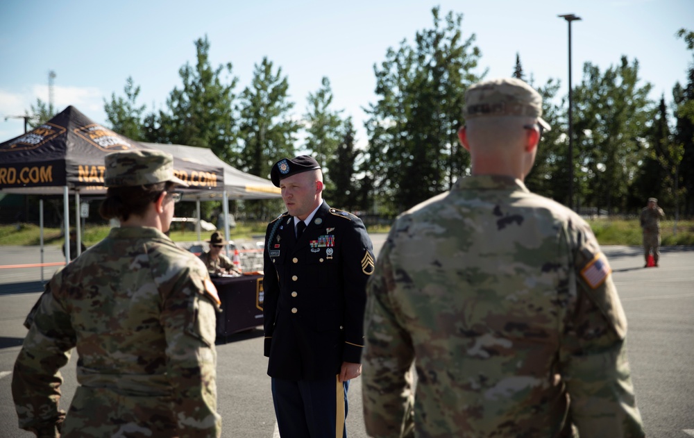 NGB Best Warrior Competition- Drill and Ceremony