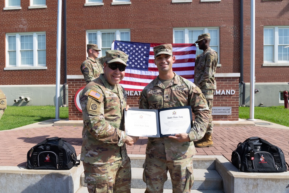 Staff Sgt. Joseph Valdez Reenlistment