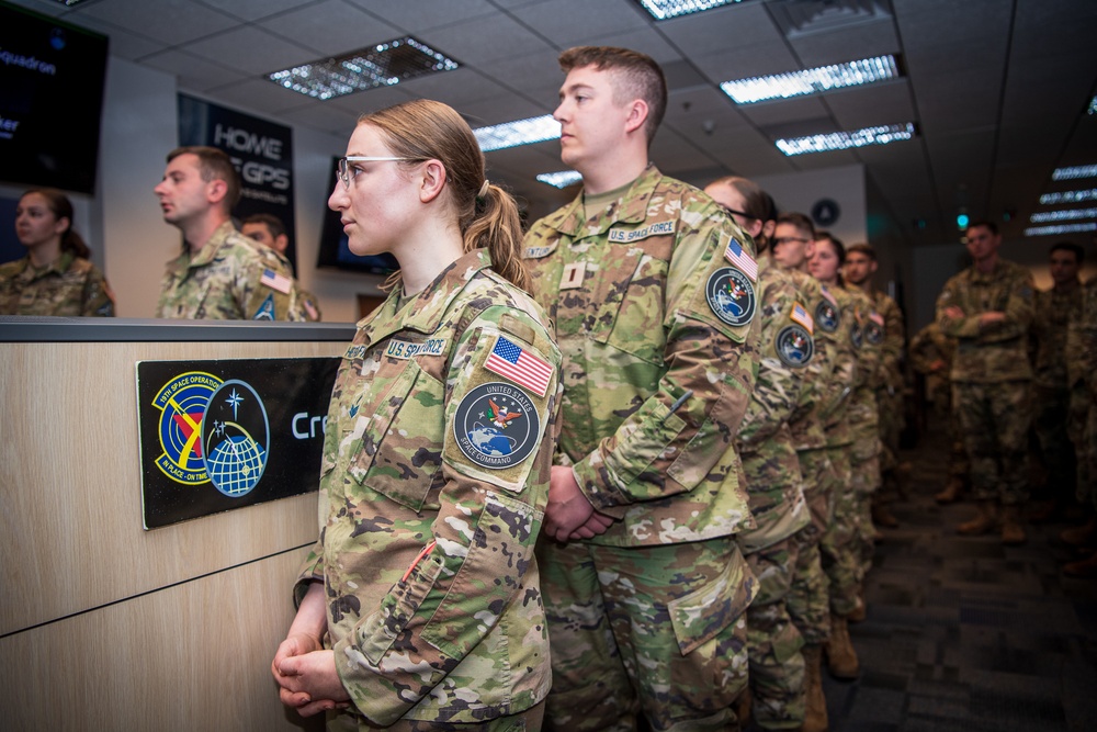 U.S. Space Command Senior Enlisted Leader Visit to The 2nd Space Operations Squadron