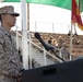 3/4 conducts change of command