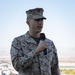 3/4 conducts change of command