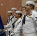Capt. Grant Wallace relinquishes command to Capt. Daniel Clark