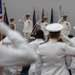 Capt. Grant Wallace relinquishes command to Capt. Daniel Clark