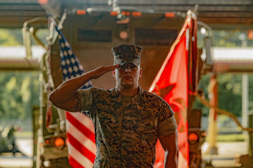 10th Marine Regiment Change of Command Ceremony