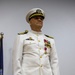 Capt. Grant Wallace relinquishes command to Capt. Daniel Clark