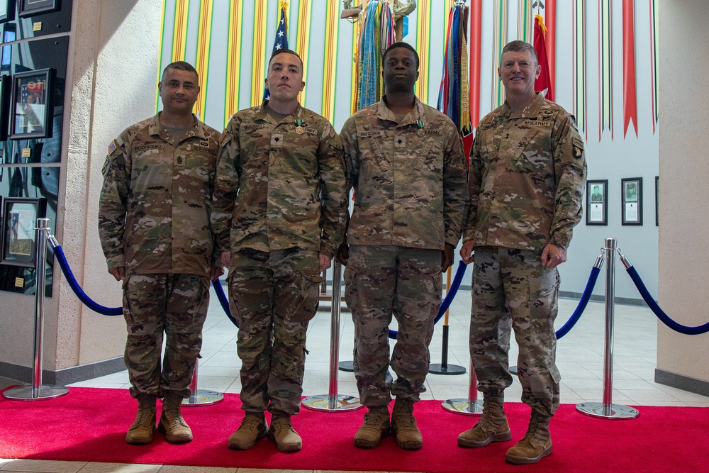 101st Airborne Division Quarterly Awards July 10, 2023