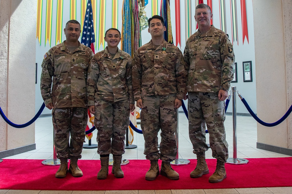 101st Airborne Division Quarterly Awards July 10, 2023