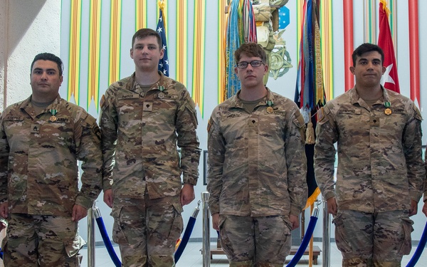101st Airborne Division Quarterly Awards July 10, 2023