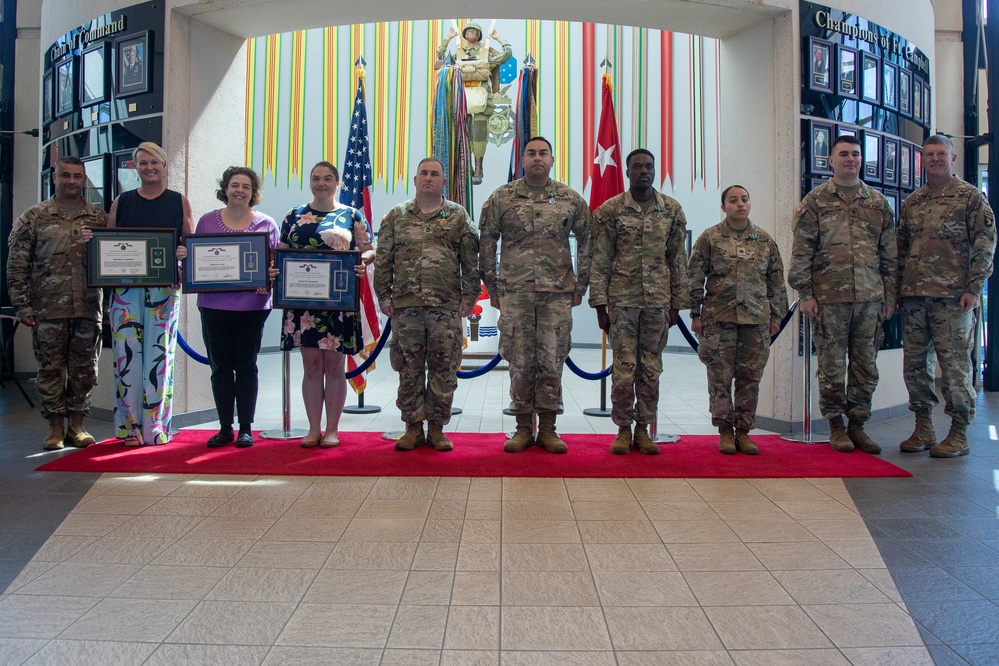 101st Airborne Division Quarterly Awards July 10, 2023