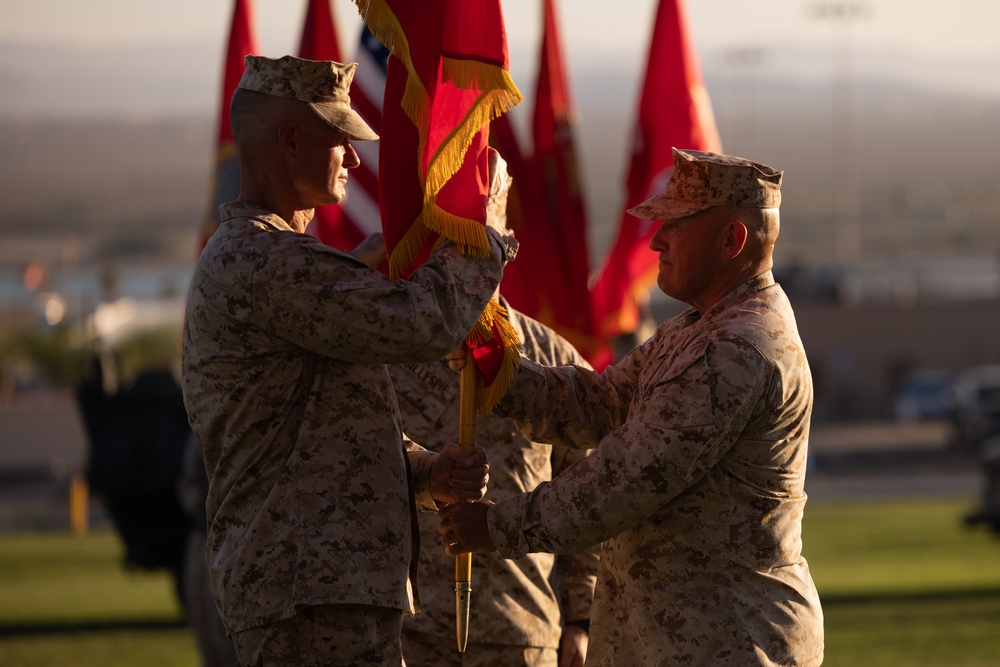 Marine Air Ground Task Force Training Command, Marine Corps Air Ground Combat Center, Commanding General Change of Command