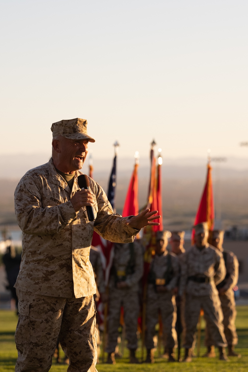 Marine Air Ground Task Force Training Command, Marine Corps Air Ground Combat Center, Commanding General Change of Command