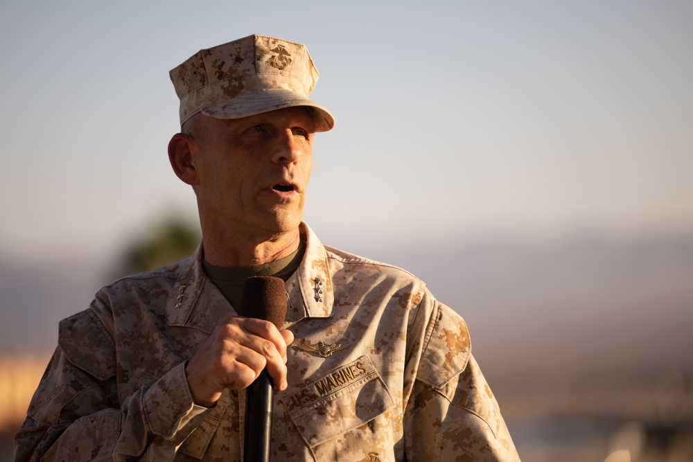 Marine Air Ground Task Force Training Command, Marine Corps Air Ground Combat Center, Commanding General Change of Command