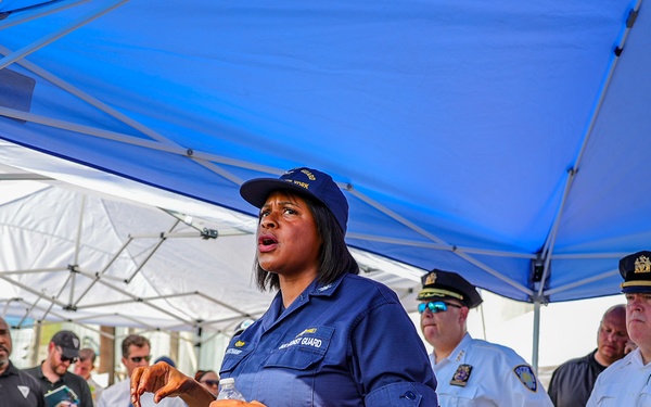 Unified Command responds to fire on the motor vessel Grande Costa D’Avorio at Port Newark