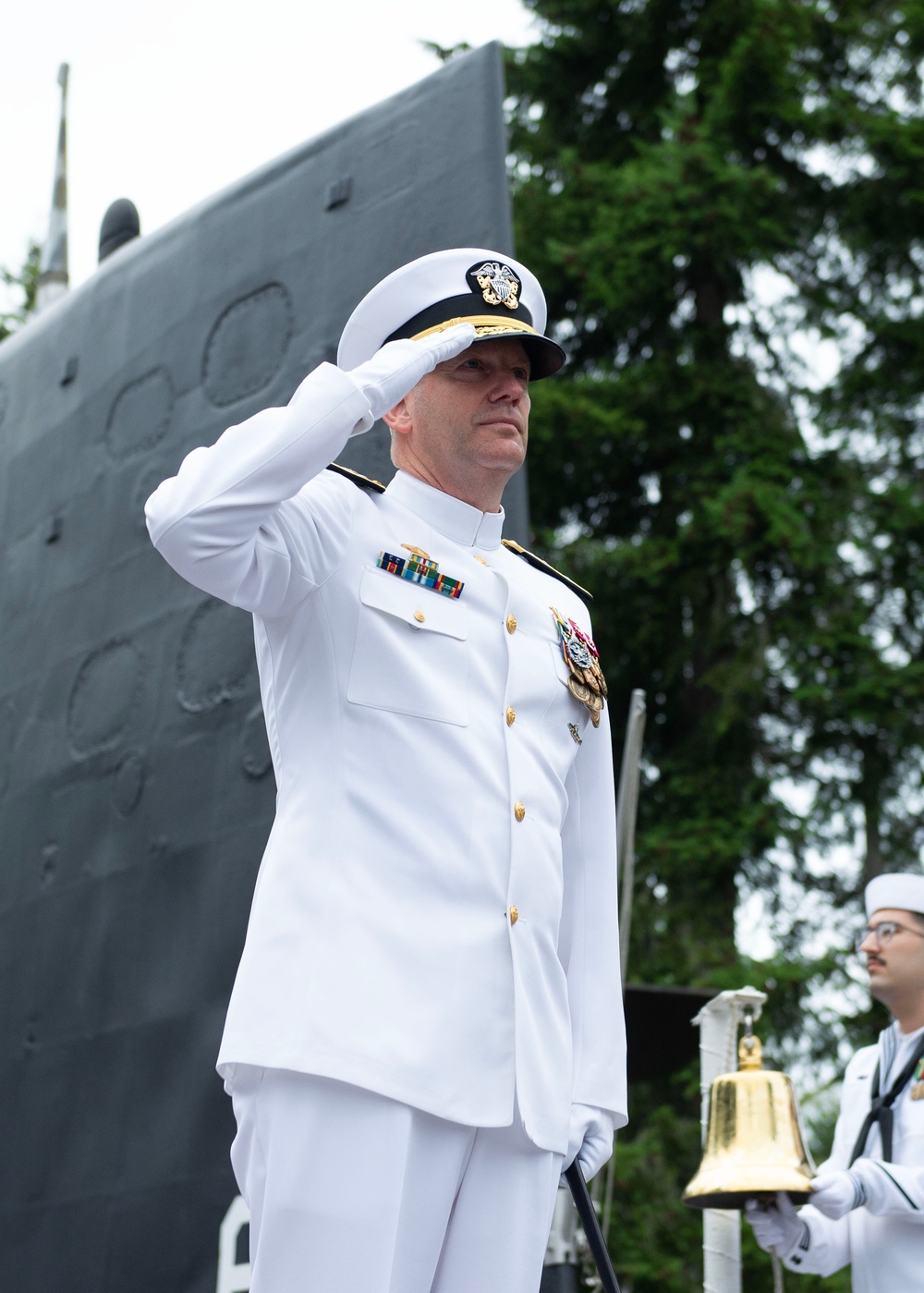 Submarine Group 9 Holds Change of Command