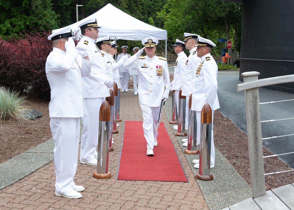 Submarine Group 9 Holds Change of Command