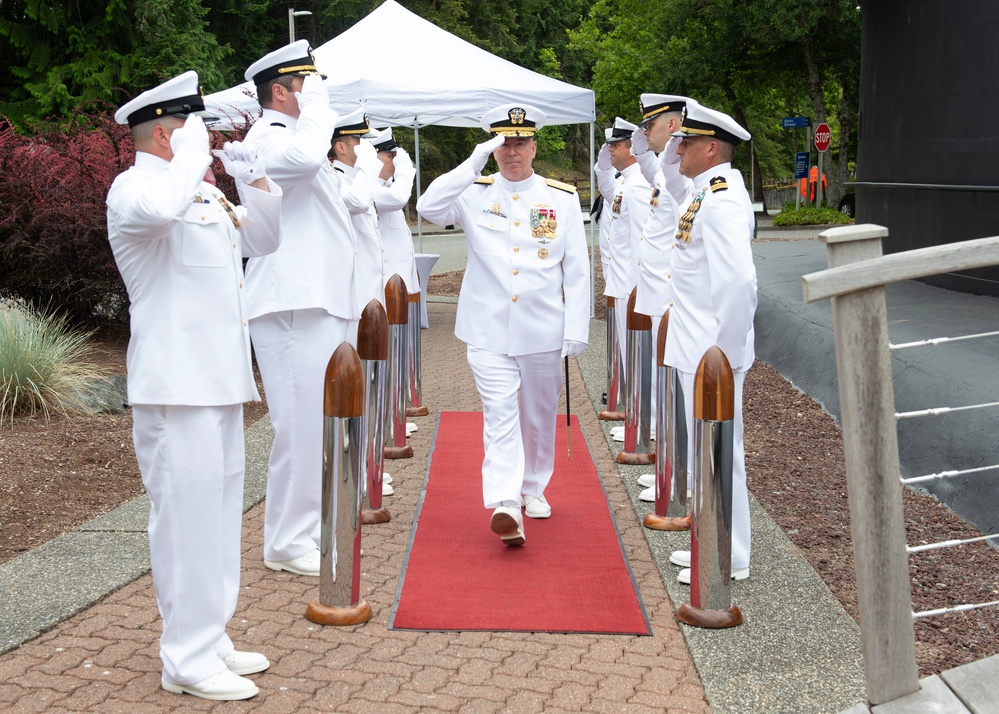 Submarine Group 9 Holds Change of Command