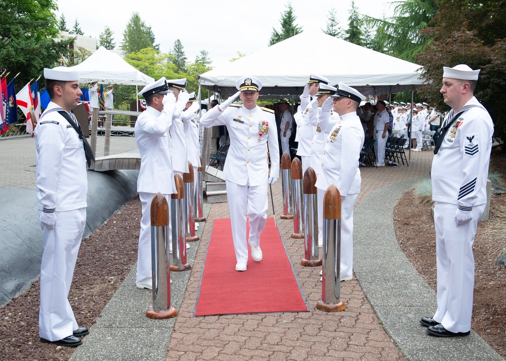 Submarine Group 9 Holds Change of Command