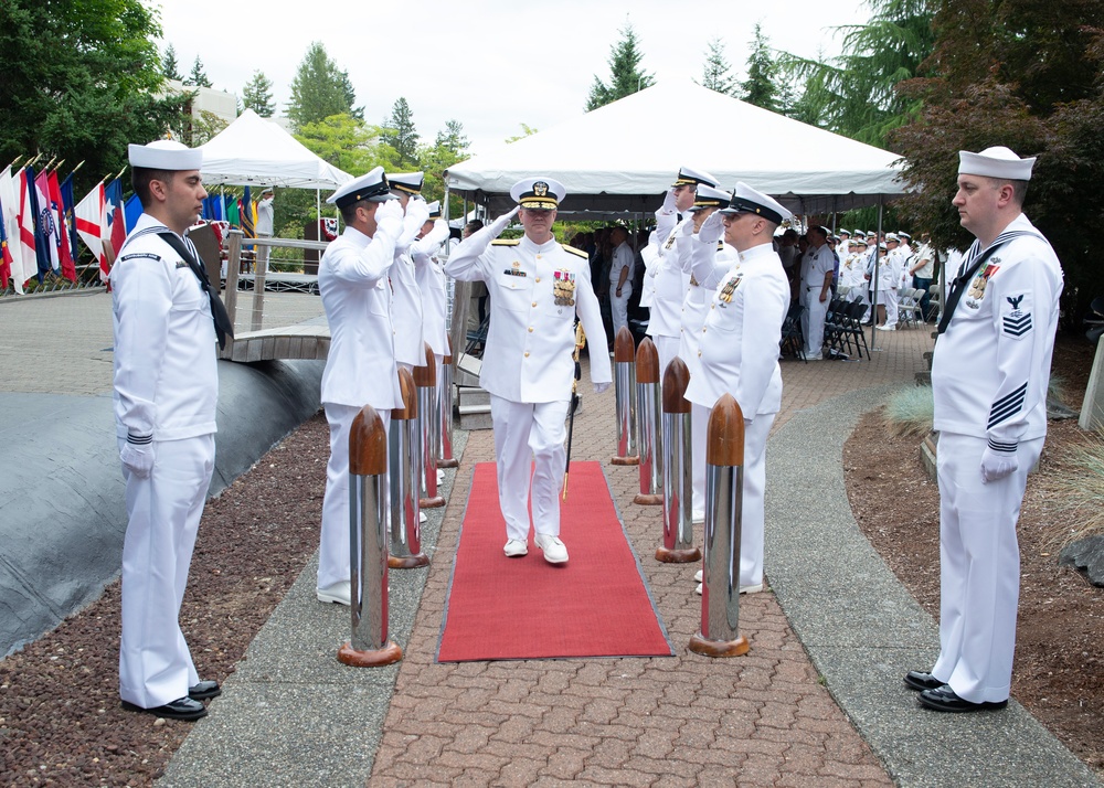 Submarine Group 9 Holds Change of Command