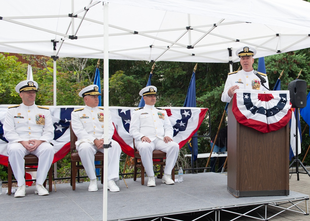 Submarine Group 9 Holds Change of Command