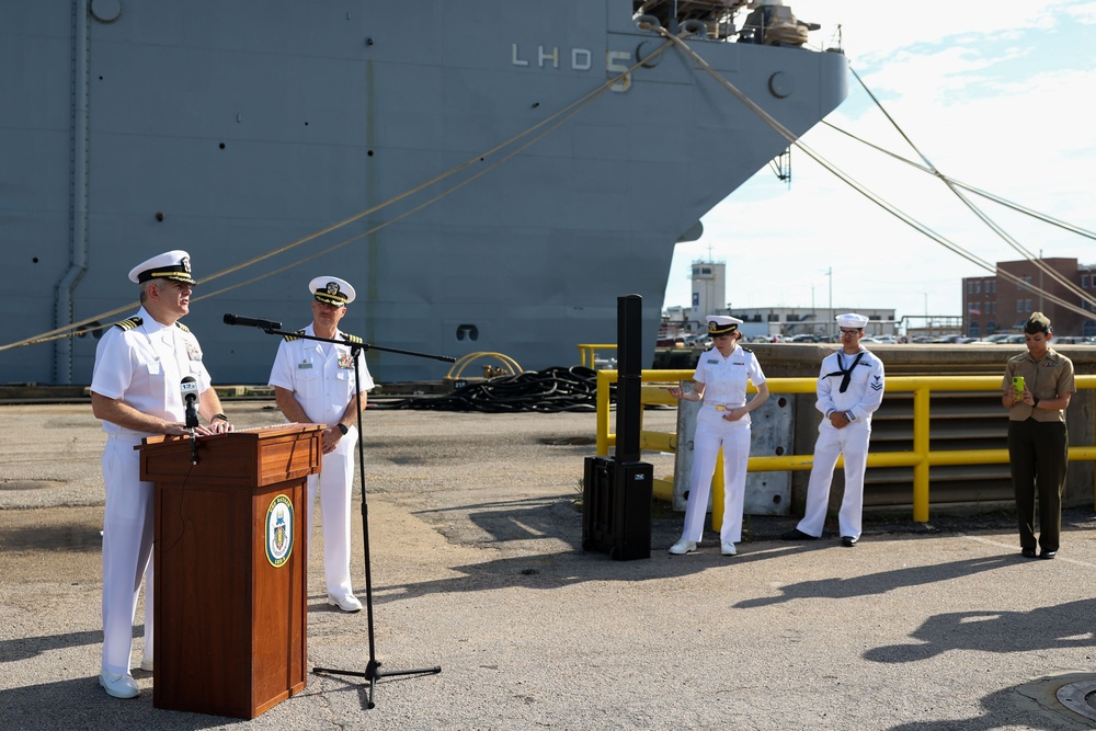 USS Bataan prepares to deploy