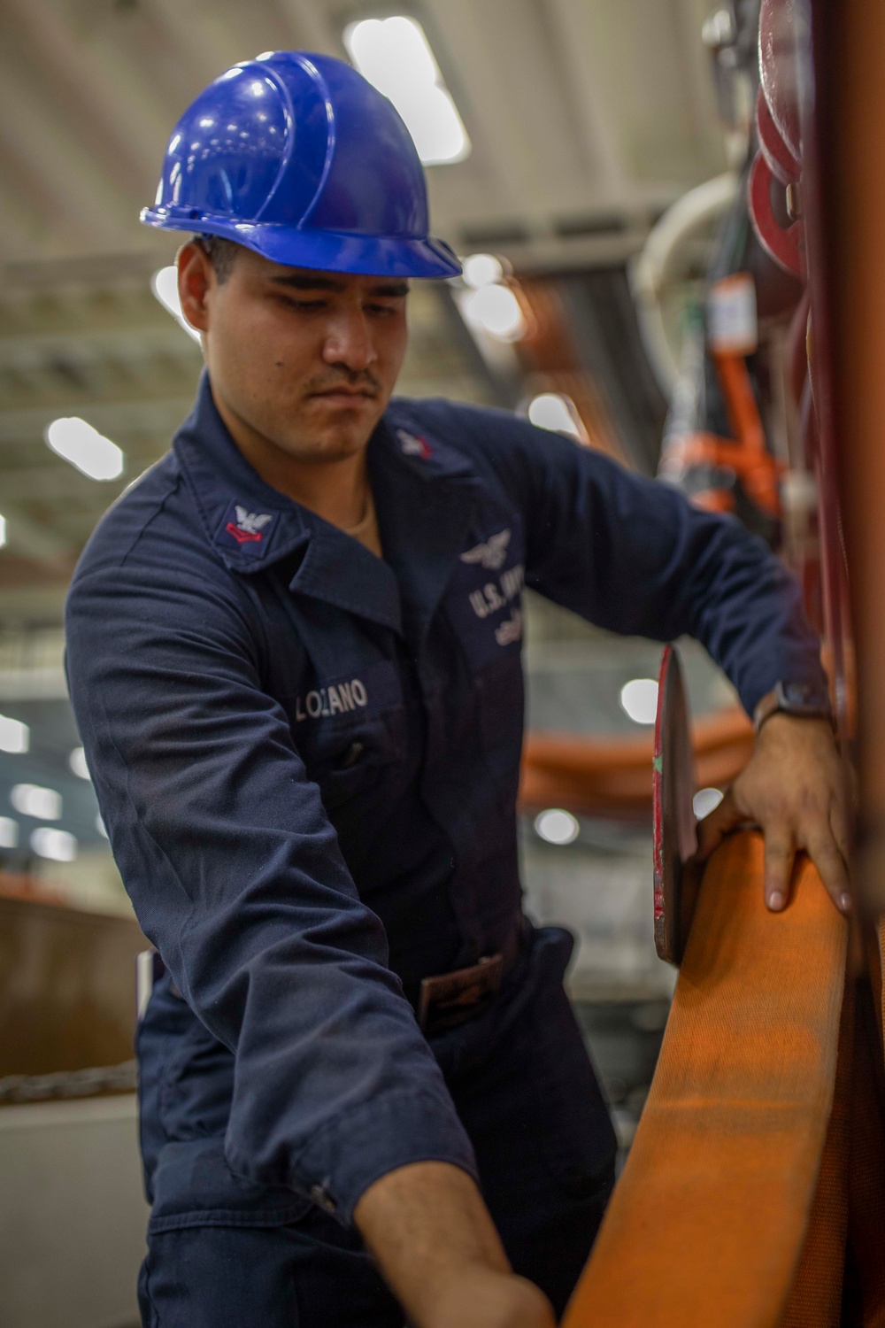 USS Tripoli Maintenance