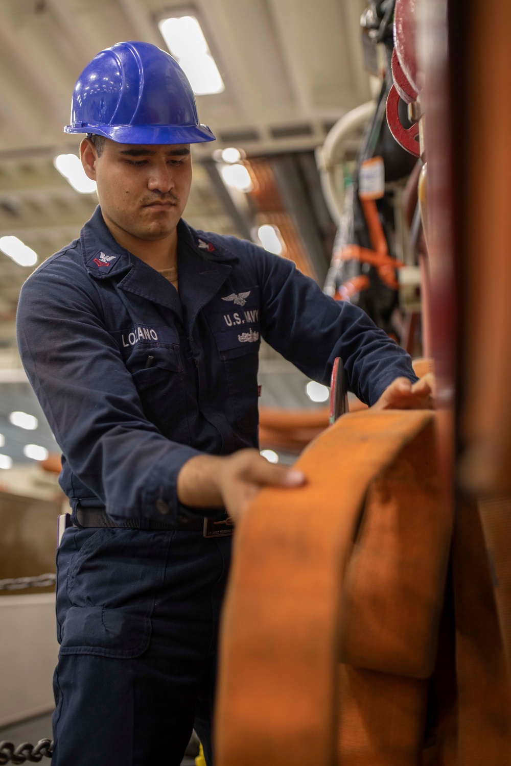 USS Tripoli Maintenance