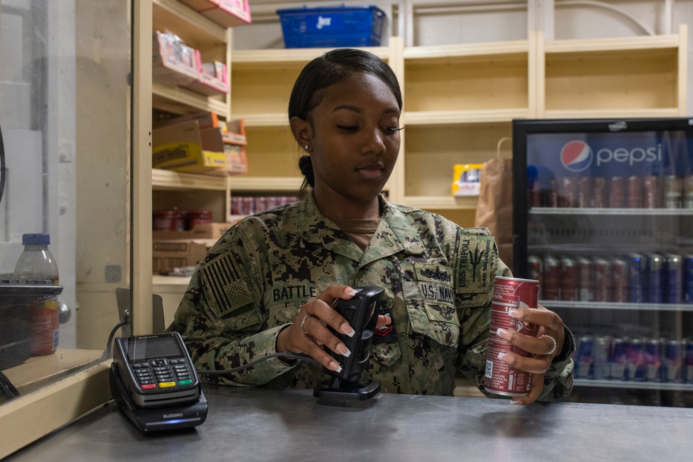 USS Tripoli Supply Department