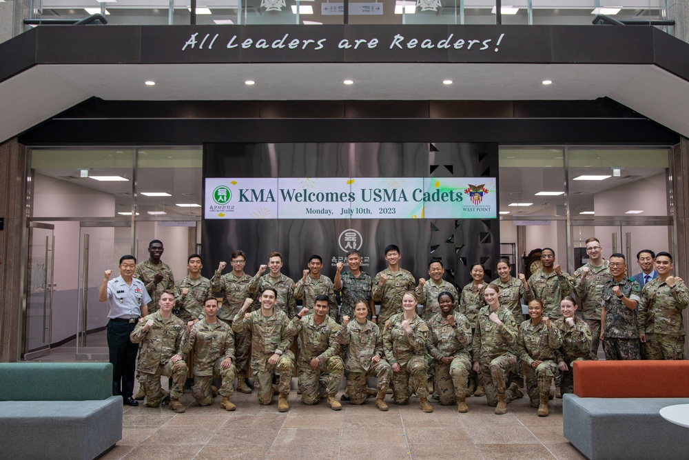 West Point cadets visit Korea Military Academy, Special Warfare School in Seoul