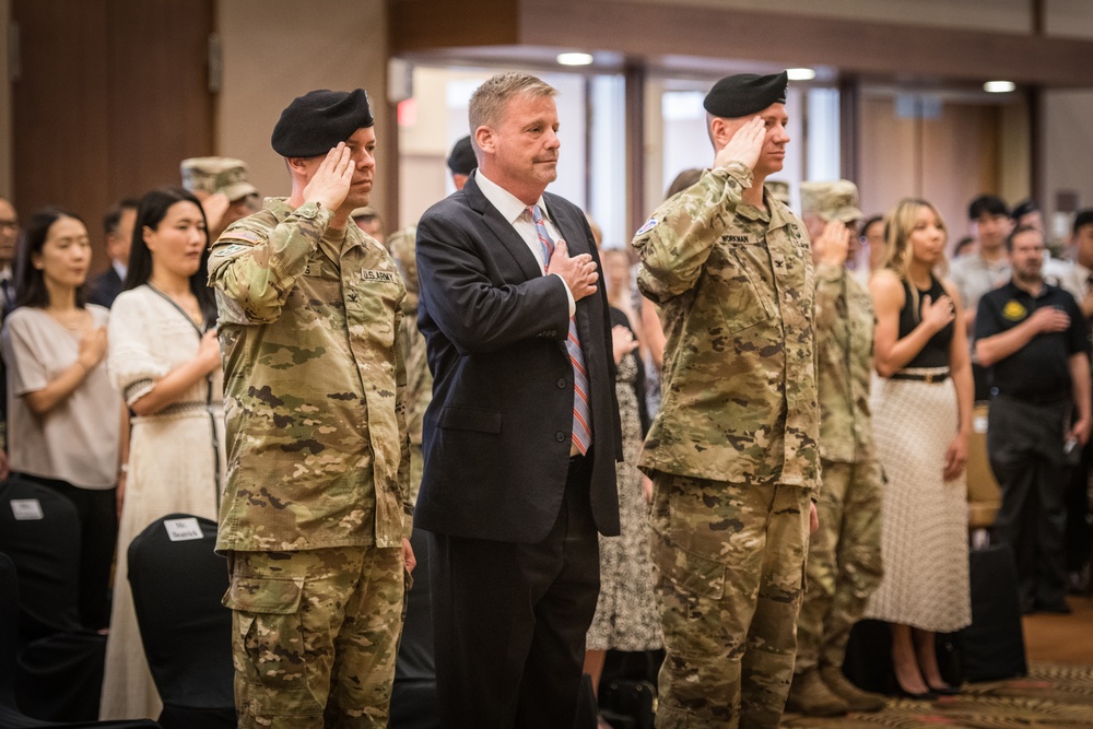 Workman assumes command of USAG Humphreys