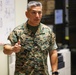 Col. Ernest Govea Addresses His Marines For The First Time