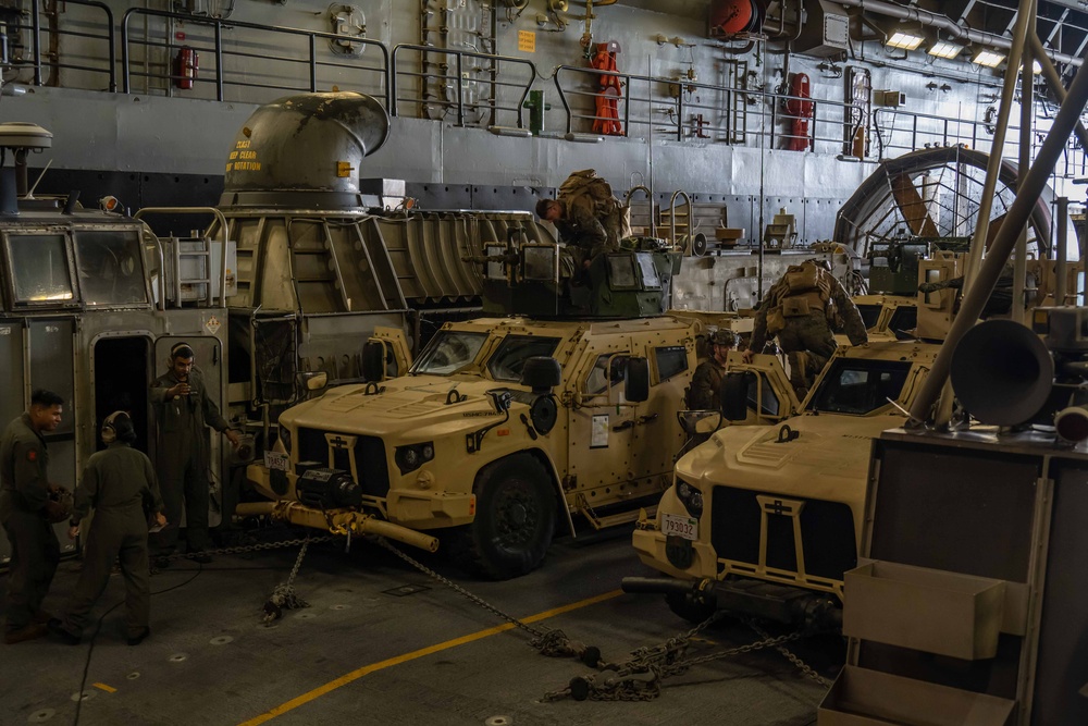 LCAC Operations with the 31st MEU aboard USS New Orleans July 2, 2023