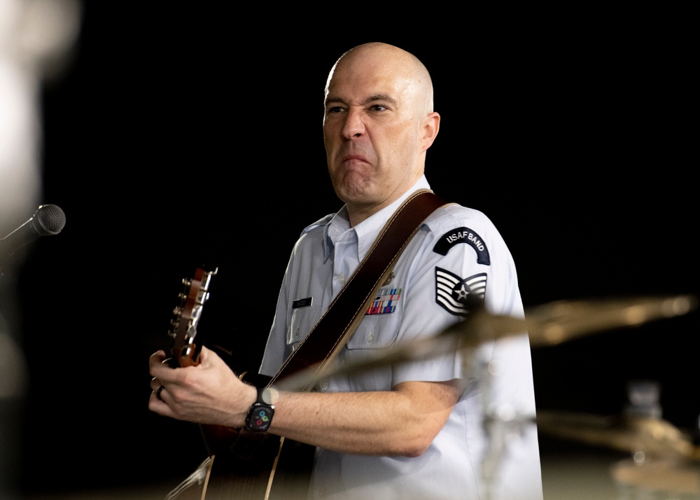 PACAF Band plays Fussa Tanabata Festival 2023
