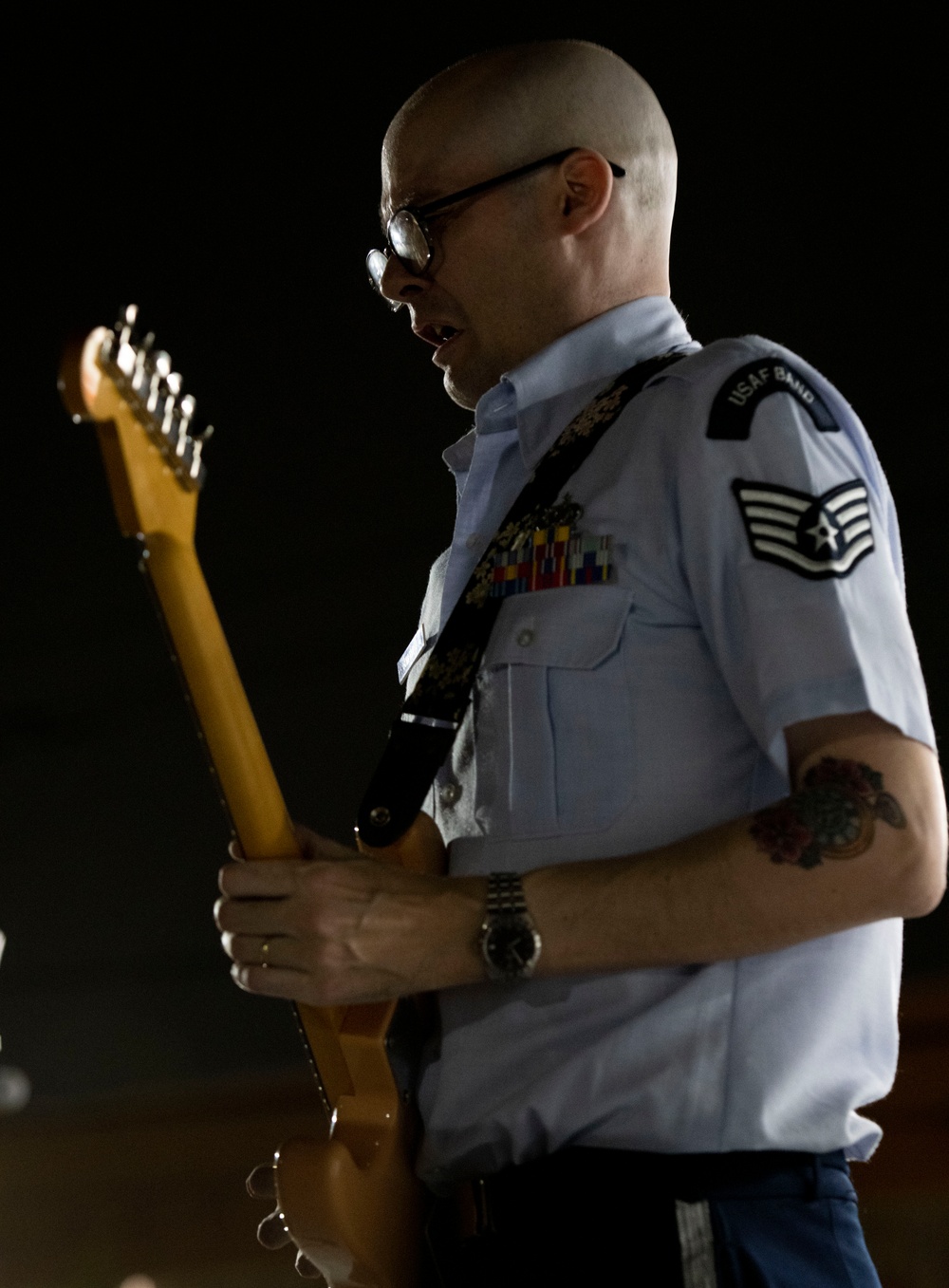 PACAF Band plays Fussa Tanabata Festival 2023
