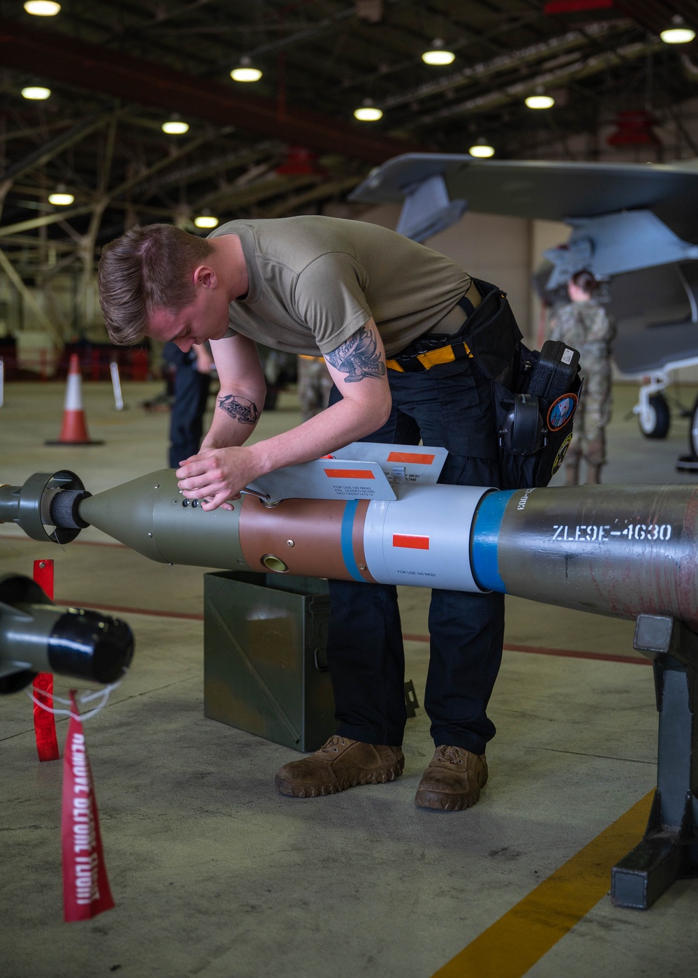 Munitions in motion; Load crew comp