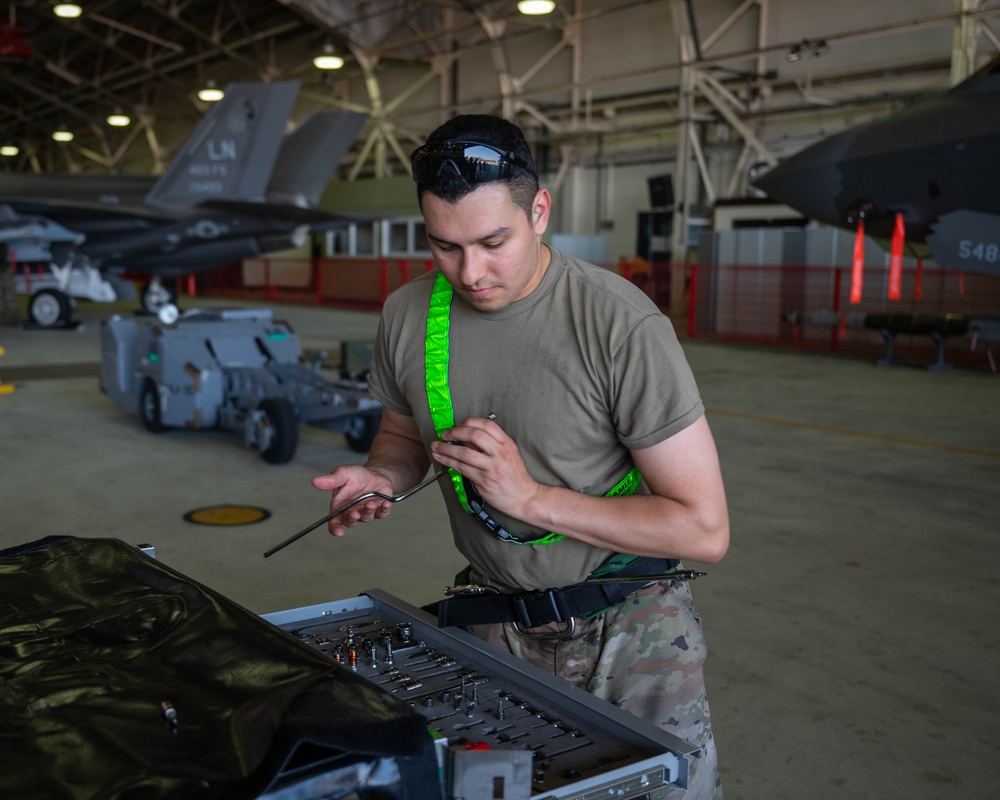 Munitions in motion; Load crew comp