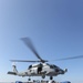 Sailors Brace For Helicopter Landing