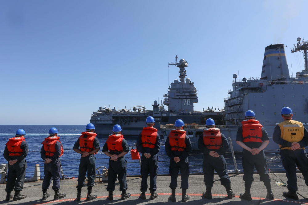 Sailors Parade To Port