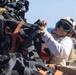 USS Normandy Conducts a Replenishment-at-Sea