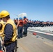 USS Normandy Conducts a Replenishment-at-Sea