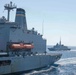 USS Normandy Conducts a Replenishment-at-Sea