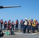 USS Normandy Conducts a Replenishment-at-Sea