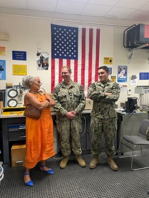 College Professor visits NAS Sigonella