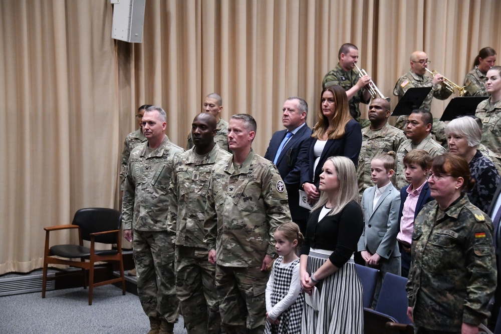 Change of Command SHAPE and Brussels Healthcare Facilities