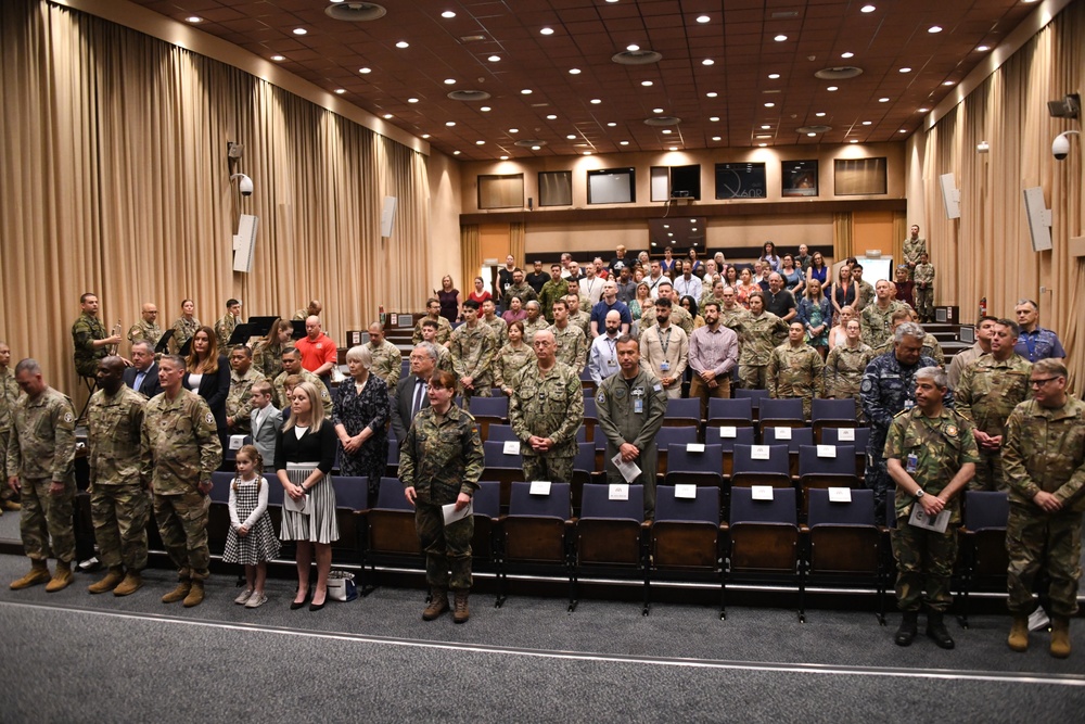 Change of Command SHAPE and Brussels Healthcare Facilities
