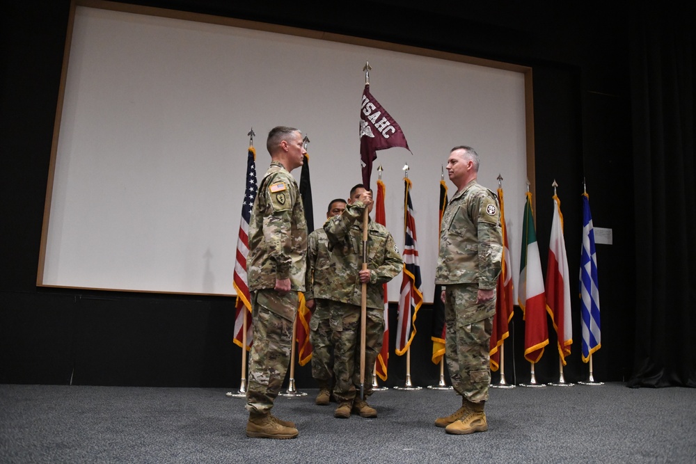 Change of Command SHAPE and Brussels Healthcare Facilities