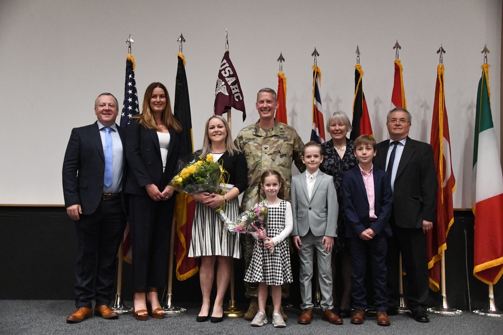 Change of Command SHAPE and Brussels Healthcare Facilities