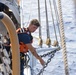USCGC Eagle underway