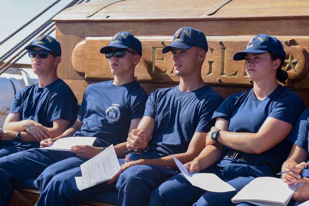 USCGC Eagle training