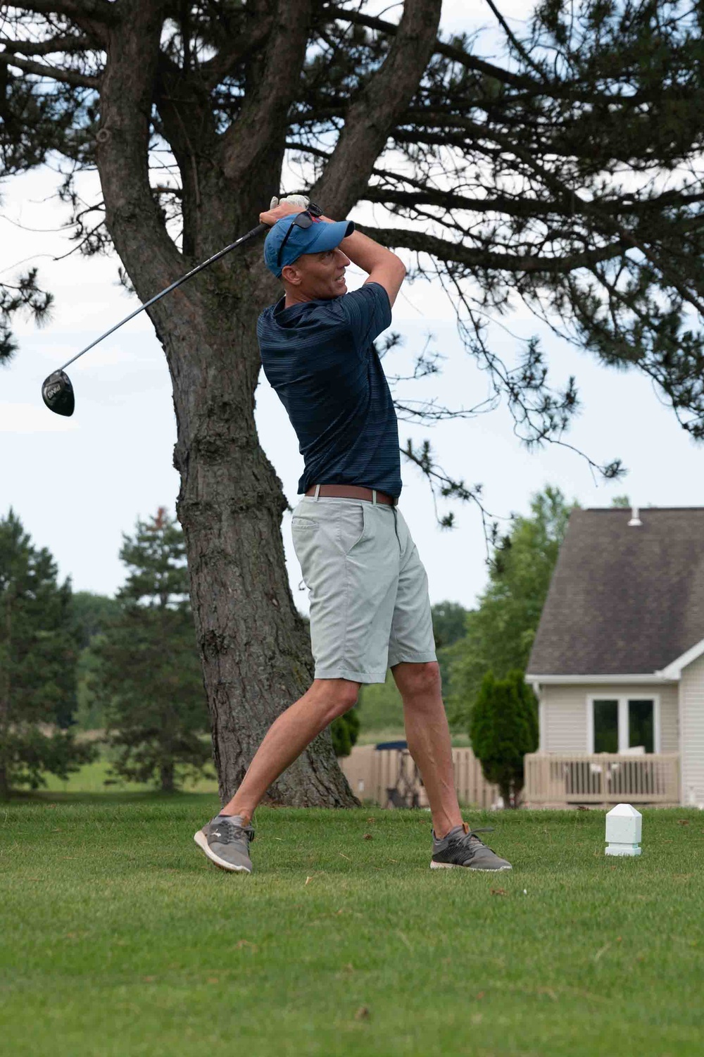 Niagara Airmen play in the 50th annual Niagara Reserve/Guard golf tournament