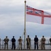 2/6 Golf Company and HMS Albion Man the Rails